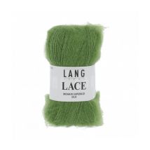Pelote De Mohair Et Soie À Tricoter Lace - 25 Gr - Lang Yarns Vert (16)