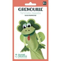 Marionnette Chaussette Grenouille - Graine Creative