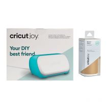 Machine De Découpe Cricut Joy + Vinyle Permanent Doré 304,8 X 13,9 Cm