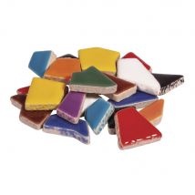 Fun Ceramica Mél. De Mosaïque, Polygonal, Colore, Boîte 500g - Rayher