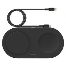 Belkin Station De Charge Sans Fil Pour Iphone / Smartphone / Airpods Qi2 15w Noir