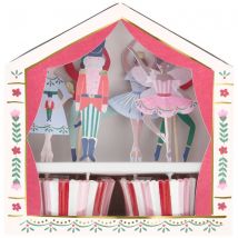 Kit 24 Caissettes Et Décorations Ballet Casse-noisette - Meri Meri