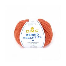 Pelote De Laine Merino Essentiel 4 - Dmc - Certifié Oeko-tex 853 Orange - Dmc