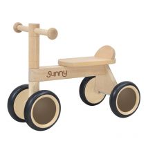 Chariot Marche Mini 4 Roues Bois - Sunny