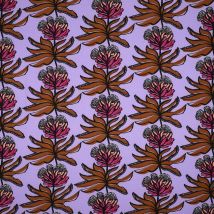 Tissu Viscose Digital Nerida Hansen Lilas - Au Mètre - Craftine