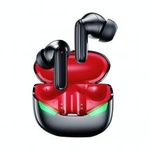 Ecouteurs Bluetooth Gaming Sans Fil Son Stéréo Immersif Longue Autonomie Noir Yonis - Yonis