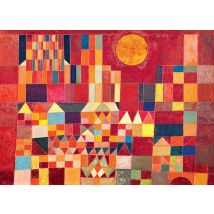 Puzzle 1000 Pièces - Paul Klee - Château Et Soleil - Eurographics