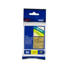 Ruban Laminé Adhésif Doré Noir 12 Mm P-touch - Brother