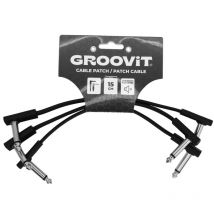 Groovit – Pack De 3 Câbles Patch Plats 15 Cm
