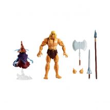 Maîtres De L'Univers : Revelation Masterverse 2022 - Figurines Deluxe Savage He-man & Orko 18 C - Mattel