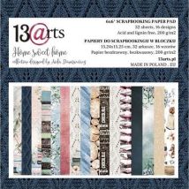 8 Papiers Scrapbooking 30 X 30 Cm 13@rts Home Sweet Home - 13ART RECORDS