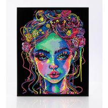 Diamond Dotz Kit Fond Noir Suédine - Visage Captivant - Diamond Dotz