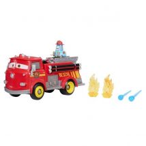 Camion De Pompier Red & Guido - Coffret Véhicule Et Accessoires - Disney Pixar - Jfl54 - Cars