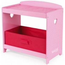 Table A Langer Mademoiselle En Bois Avec Matelas Et Tiroir - Accessoire Poupee - Janod - Janod