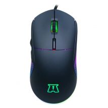 Souris Gaming Otaku M02 7200dpi Rétroéclairage Led Rgb - Capteur Optique De 1200 À 7200 Dpi - 6 Boutons - Confortable Et Légère - Compatible Pc/ps4/