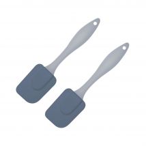 Ensemble De 2 Mini Spatules De Cuisine Et De Pâtisserie 19 X 4 Cm Fackelmann Elemental