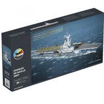 Maquette Porte Avions Charles De Gaulle + Accessoires - Bateau Militaire - Échelle 1/400 - Heller - 57072 - Heller