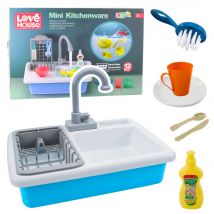 Évier Électrique Avec Circulation D Eau Et Changement De Couleur 12 Pièces - D toys