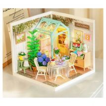 Maquette - Blooming Tea Garden - Miniaturisme - Robotime