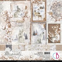12 Papiers Scrapbooking Carterie 30 X 30 Cm Ciao Bella Cozy Moments - CIAO BELLA