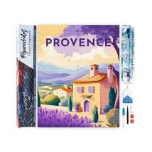 Diamond Painting Broderie Diamant Figured’art 40x50cm Toile Entière Roulée Avec Diamants Carrés - Affiche Poster Provence - Figured'Art