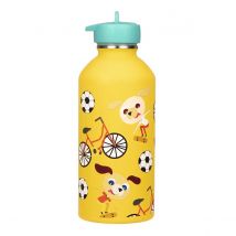 Gourde Métal Inox Enfant - Chiens Skateurs - Draeger