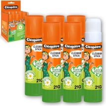 6 Bâtons De Colle - Végétale - Blanche - Cléopâtre - Cléobi@ - 21g - Cléopatre