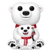 Coca-cola - Figurine Pop&buddy! Bear & Cub 9 Cm