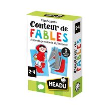 Jeu Écriture Et Lettres Headu Flashcards Conteur De Fables