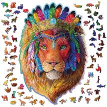 Wooden City Puzzle: Mystic Lion 505/80, En Bois, 8+ - Wooden city