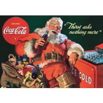 Puzzle 1000 Pièces - Coca-cola : Cadeaux Du Père Noël - Trefl