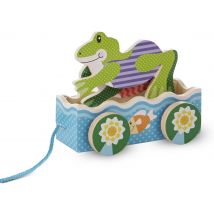 Grenouilles En Bois À Tirer Sur Roulettes - Melissa & Doug