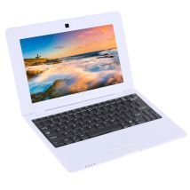 Ordinateur Portable 10.1 Pouces Android Quad Core 1gb Ram 8gb Rom Wifi Bt Hdmi Noir Blanc Yonis - Yonis