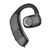 Ecouteurs Bluetooth Sport Ergonomiques Affichage Digital Autonomie 30h Noir Noir Yonis - Yonis