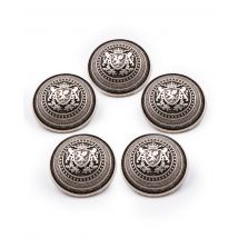 Lot De 5 Boutons Officier - Ppy
