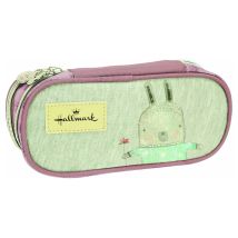 Trousse Hallmark 22 Cm - 2 Compartiments Bunny