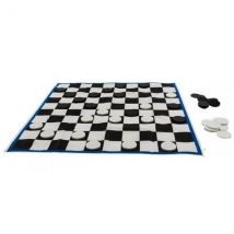 Jeu De Dames Géant 85 X 85 Cm - Plein Air - Jeu De Société Xl - BuitenSpeel