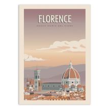 Affiche 30x40 Cm - Florence - Turo - Wall Editions