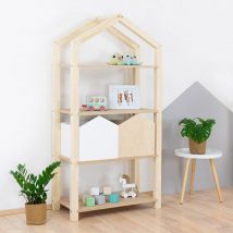 Etagère Cabane Tally Bois Verni - Benlemi