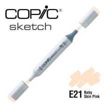 Marqueur À L'Alcool Copic Sketch E21 Baby Skin Pink