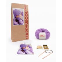 Kit Tricot Bonnet Et Mitaines Stéphaline Violette Tu - Phildar