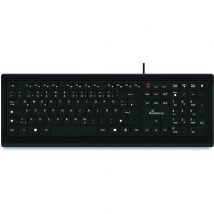 Clavier Filaire Mediarange Mros101-fr - Touches Ultraplates - Azerty (fr) - Noir - Mediarange