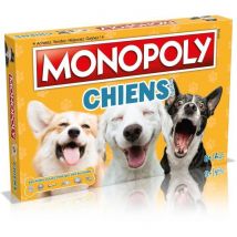 Monopoly Chiens Jeu De Société, Monopoly Mettant En Vedette Les Chiens De Différentes Races, - Winning Moves