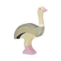 Figurine Holtztiger Autruche