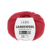 Pelote À Tricoter 100% Laine Vierge Lambswool - Lang Yarns 0060 Rouge