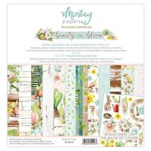 12 Papiers Scrapbooking 30,5 X 30,5 Cm Mintay By Karola Beauty In Bloom - MINTAY