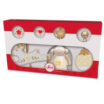 Set Déco Noël Blanches 3 Pcs - Sevi