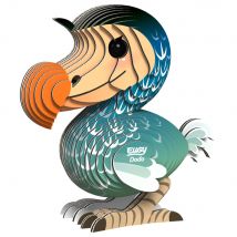 Eugy 3d Modèle: Oiseau / Dodo 7,4x3,7x7,7cm, En Carton, En Boîte, 6+