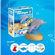 Mako Moulages Le Dauphin Et Son Bébé - Mako Moulages