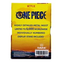 One Piece - Lingot Luffy Wanted Poster Limited Edition - Fanatikk